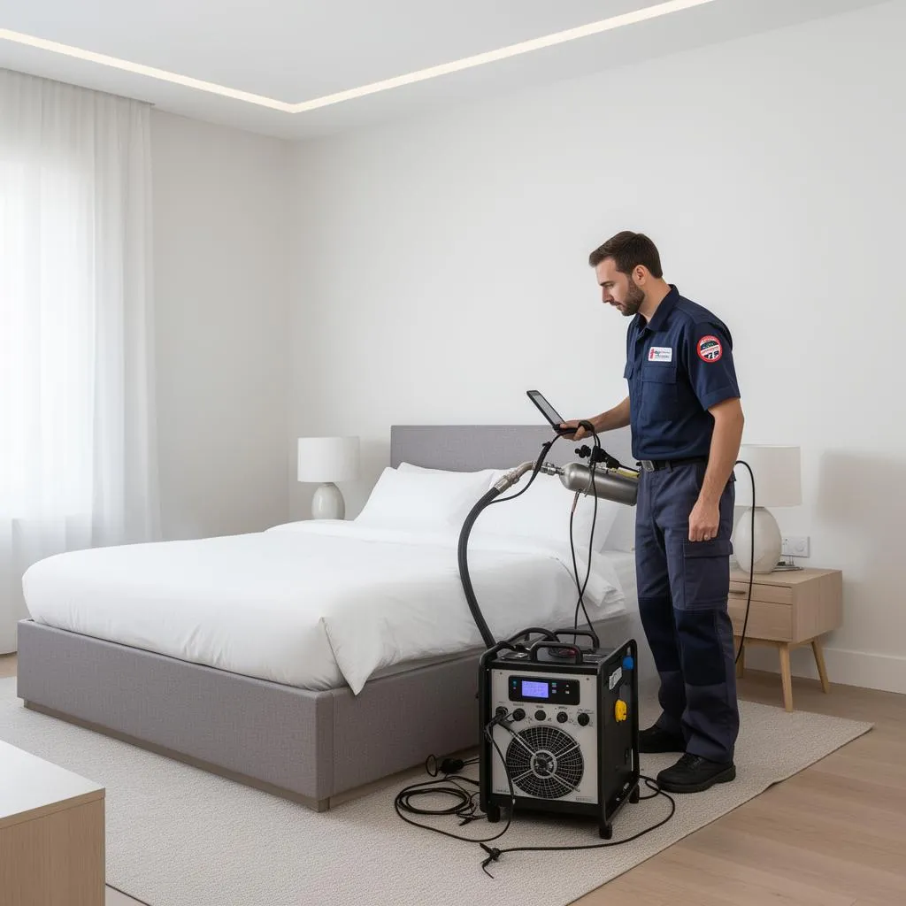 Bed bug heat treatment and removal in Shelton CT