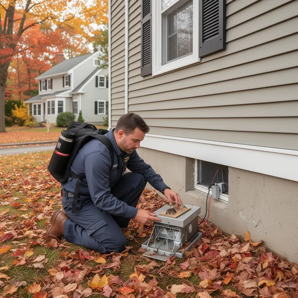 Rodent control and mouse exclusion service in Shelton CT