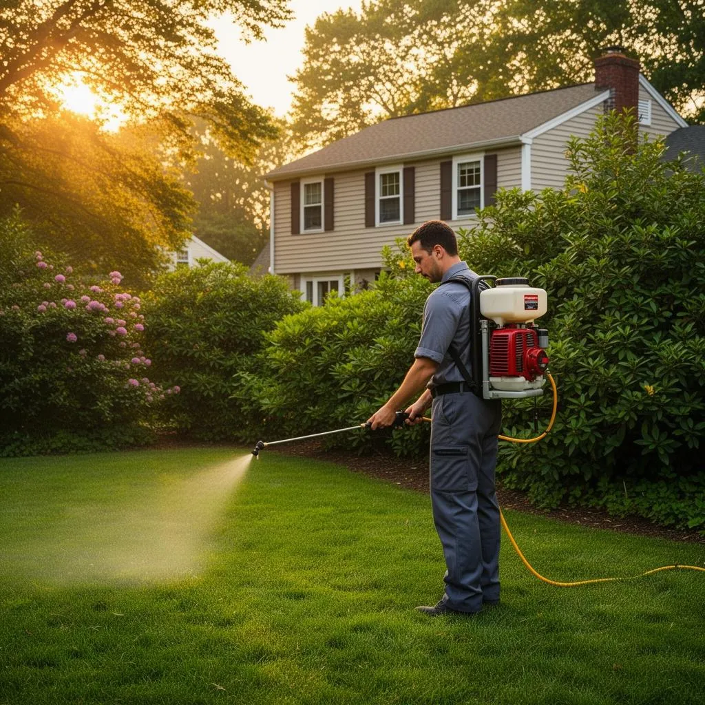 Tick and mosquito yard treatment in Shelton CT