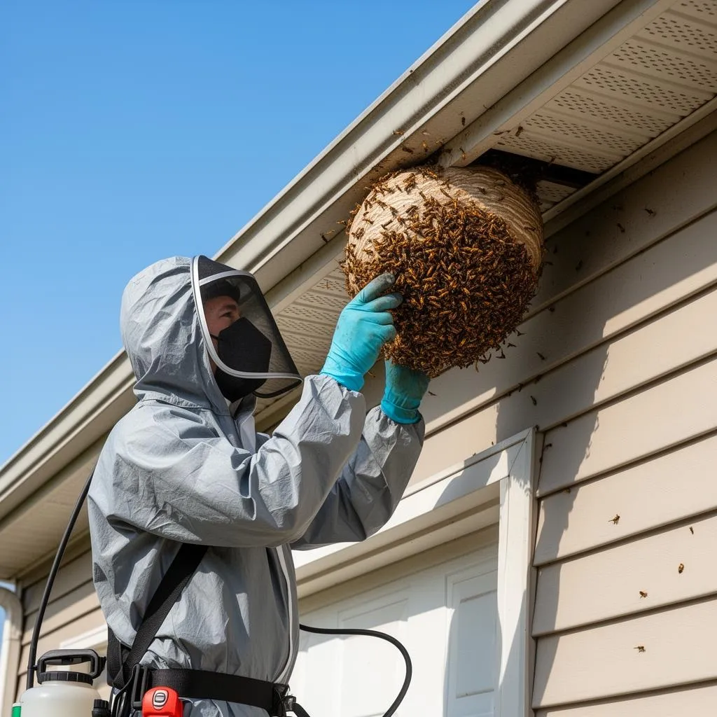Wasp and hornet nest removal in Shelton CT